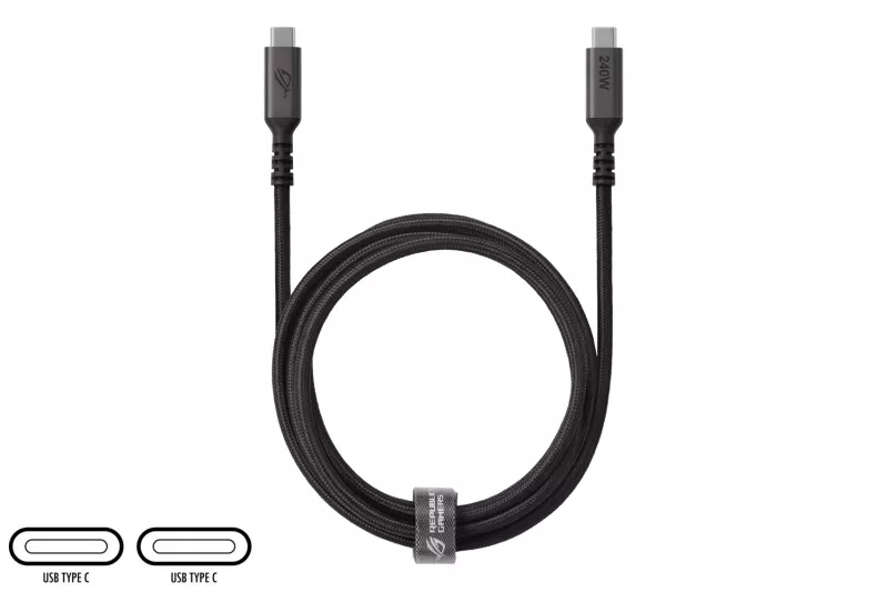 ASUS ROG 240W USB-C Cable BLACK